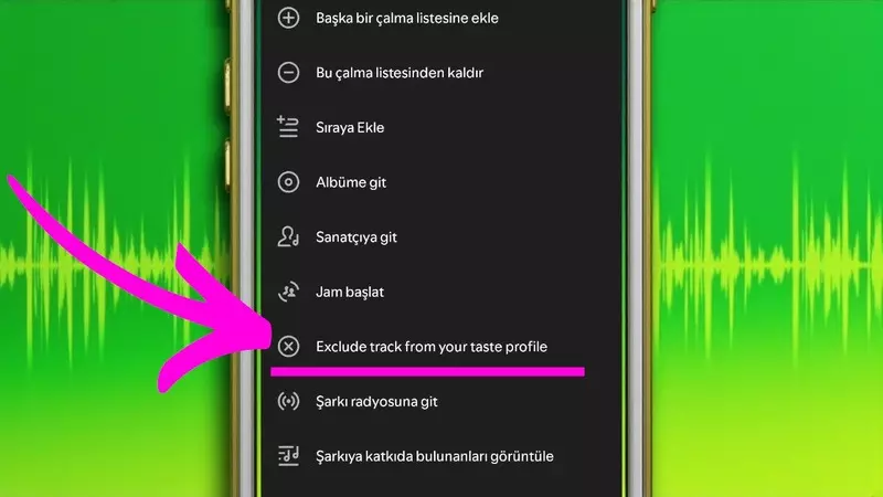 Spotify’a “Bu şarkıyı duymak istemiyorum” özelliği geldi