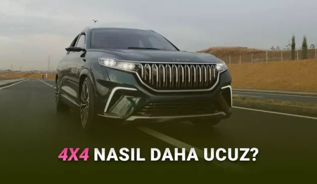 Togg’un 4×4 Versiyonu 4×2 Versiyondan Daha Ucuz: İşte Beyin Yakan Gerçek
