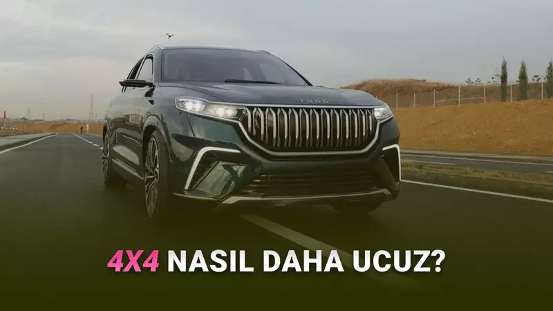 Togg’un 4×4 Versiyonu 4×2 Versiyondan Daha Ucuz: İşte Beyin Yakan Gerçek
