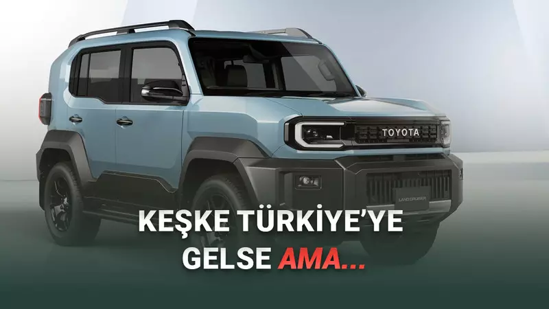 Toyota, Land Cruiser’ın Minik Versiyonunu Tanıttı: Karşınızda Land Cruiser FJ!