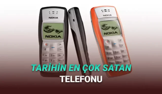 Tüm Zamanların En Çok Satan Telefonu Nokia 1100'ın Şimdi Kulağa Şaka Gibi Gelen Özellikleri