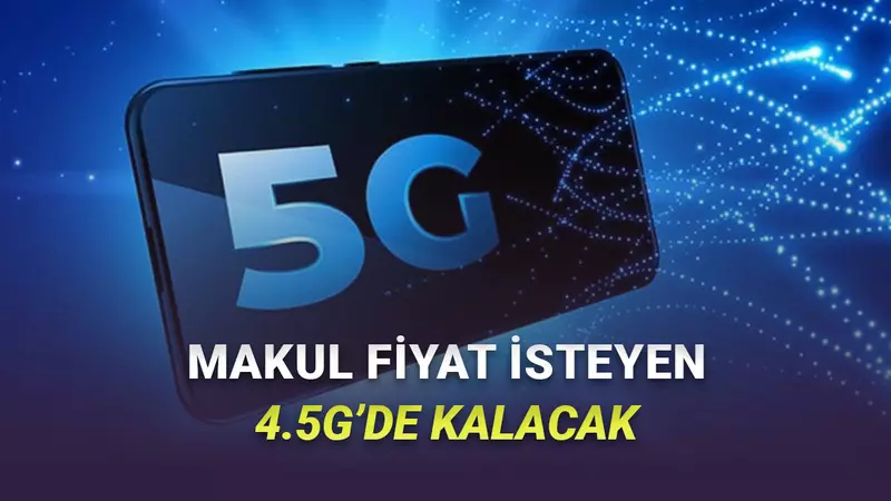 “Paran varsa yaşa, Yoksa! Verilenle devam et: Ulaştırma Bakanı, 5G ile Tarifelerin Artıp Artmayacağını Açıkladı: “Uygun Fiyat İsteyen 4.5G’de Kalacak” Yazıklar olsun.