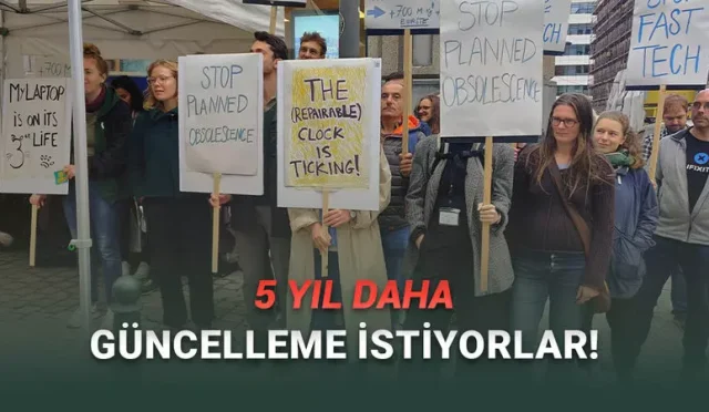 Windows 10 Kullanıcılarından Microsoft Ofisi Önünde “Güncelleme” Protestosu
