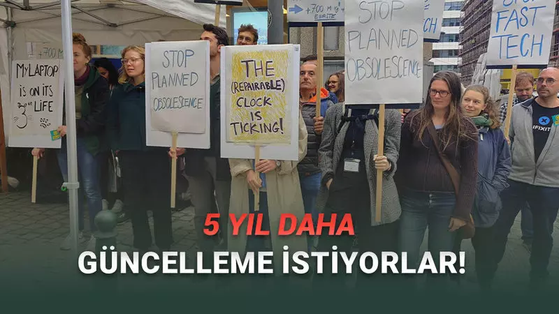 Windows 10 Kullanıcılarından Microsoft Ofisi Önünde “Güncelleme” Protestosu