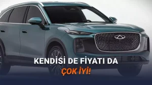 2026 Model Chery Tiggo 8 Tanıtıldı