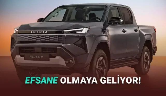 2026 Toyota Hilux, Ultra Modern Tasarımı ve Elektrikli Versiyonuyla Tanıtıldı