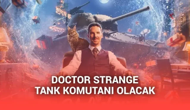 Benedict Cumberbatch, yılbaşı etkinlikleri ile World of Tanks'a geliyor
