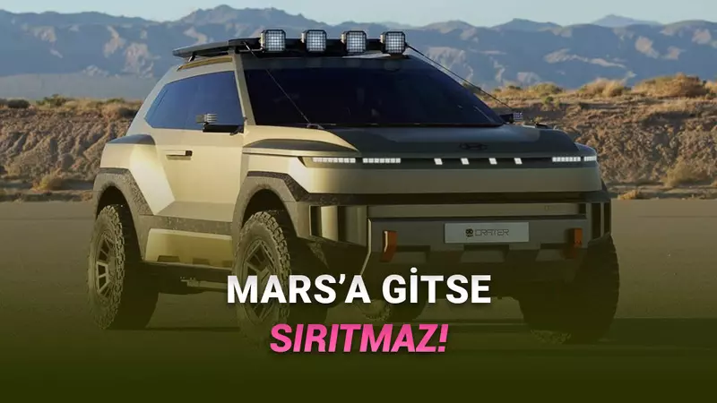 Hyundai, Elektrikli Arazi Aracı Crater’i Tanıttı: Hiçbir Zaman Satılmayacak!