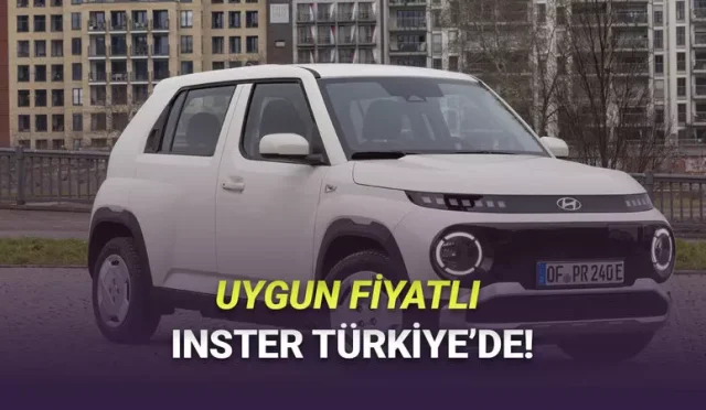 Artık Daha Uygun Fiyatlı: Hyundai Inster Dynamic Türkiye’de Satışa Sunuldu