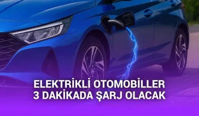Hyundai, elektrikli otomobilleri 3 dakikada şarj etmek için çalışmalara başladı
