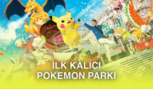 İlk Kalıcı Pokemon Tema Parkı Açılıyor