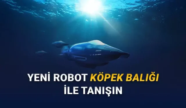İnternet Kablolarını Korumak İçin Robot Köpek Balığı Geliştirildi