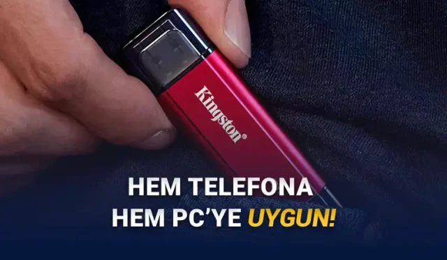 Kingston, 1.000'den Fazla Film Sığabilen ve Hem Telefona Hem PC'ye Takabileceğiniz SSD'sini Duyurdu