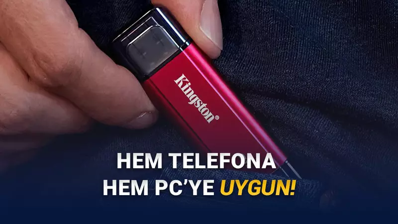 Kingston, 1.000’den Fazla Film Sığabilen ve Hem Telefona Hem PC’ye Takabileceğiniz SSD’sini Duyurdu