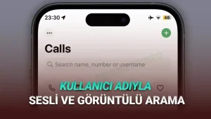 Rastgele Kullanıcı Adı Arayıp Sesli ve Görüntülü Arama Yapılabilecek