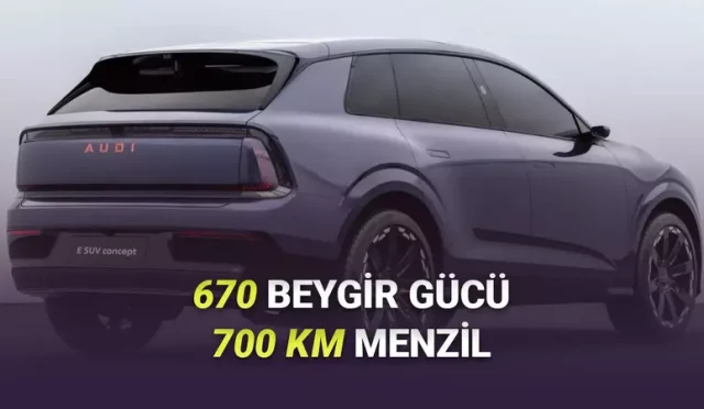 Tasarımıyla Büyüleyen Elektrikli Otomobil AUDI E8 SUV Tanıtıldı