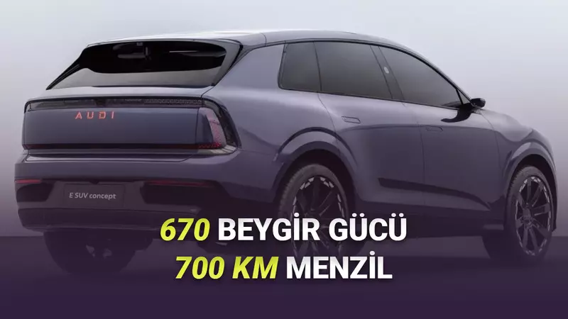 Tasarımıyla Büyüleyen Elektrikli Otomobil AUDI E8 SUV Tanıtıldı