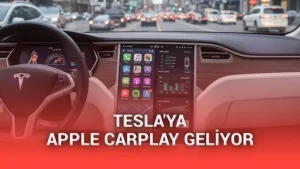 Tesla otomobillere yıllar sonra Apple CarPlay desteği geliyor