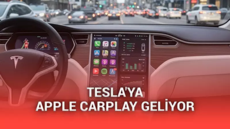 Tesla otomobillere yıllar sonra Apple CarPlay desteği geliyor