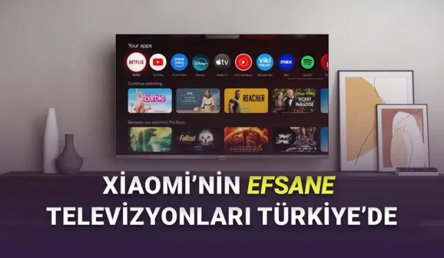 Xiaomi, Türkiye'de Televizyon Satacak İşte Gelecek İlk Modeller