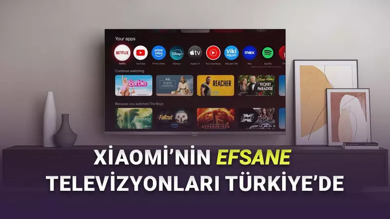 Xiaomi, Türkiye’de Televizyon Satacak: İşte Gelecek İlk Modeller!