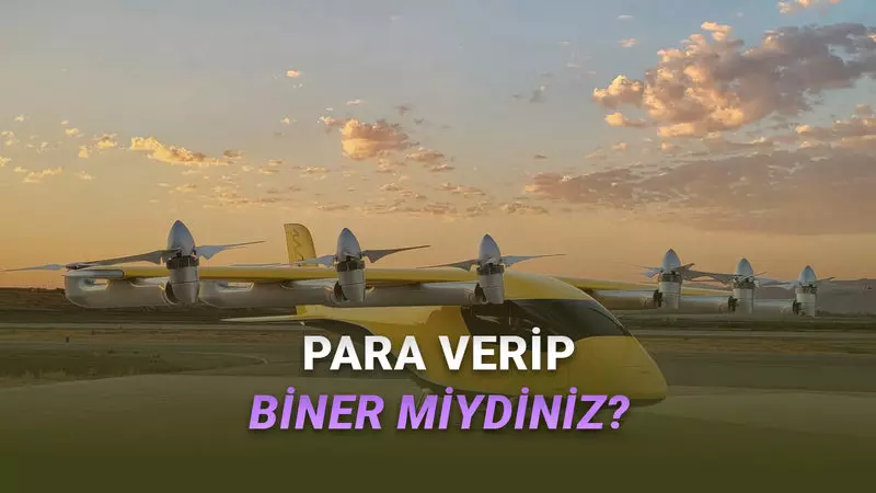 Yeni İnsansız Uçan Taksi Tanıtıldı