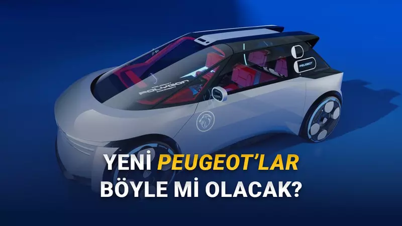 Yeni Peugeot 208’in Fütüristik Konsepti Ortaya Çıktı (Çok Yakında Tanıtılacak)