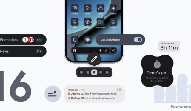 Android 16 yepyeni özellikler ile geldi