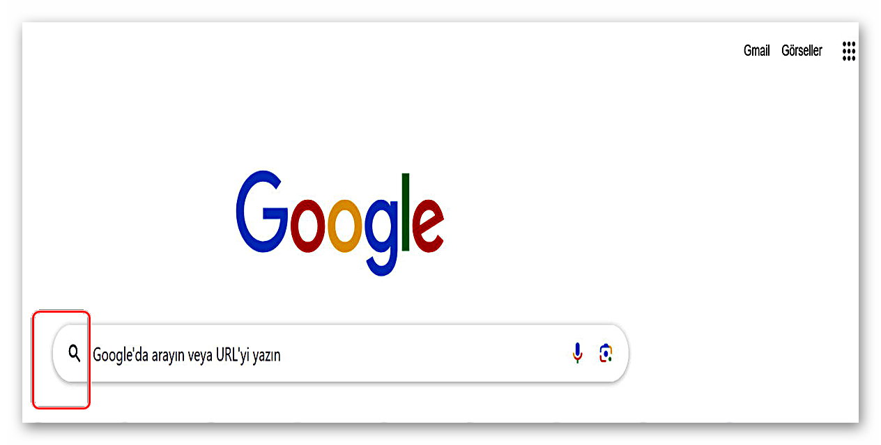 Büyüteç Simgesi Kaldırılıyor