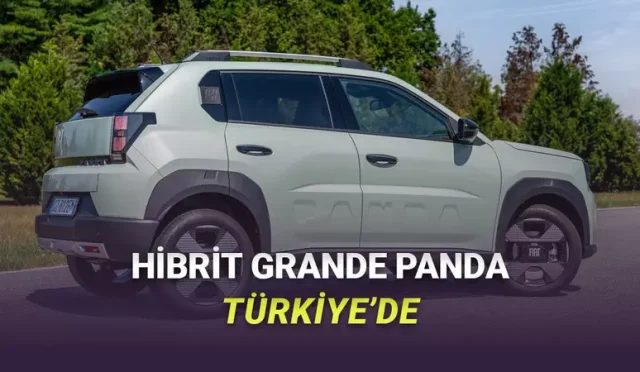 Fiat yeni Grande Panda otomobilinin hibrit versiyonunu Türkiye’de satışa sundu.