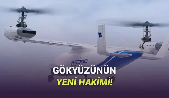 Helikopter Gibi İnip Kalkıyor, Uçak Kadar Hızlı Gidebiliyor