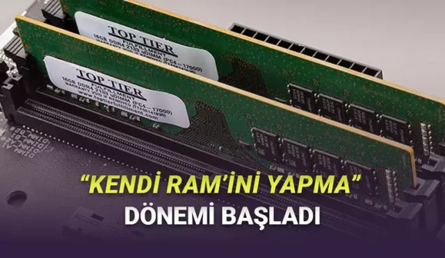 RAM krizi hız kesmeden devam ederken modifikasyon meraklıları kendi yöntemlerine başvurmaya başladı. 