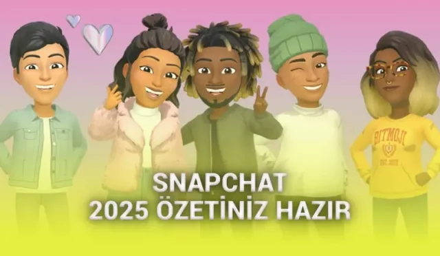 Snapchat, kullanıcıların yıl boyunca paylaştığı Snap ve anıları derleyen 2025 Recap özelliğini kullanıma sundu.