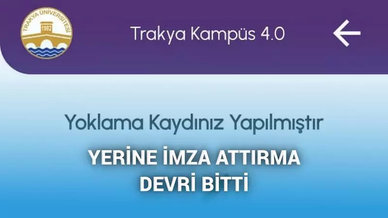 “Benim Yerime İmza Atar mısın?” Devri Bitti: Üniversitelerde QR Kodla Yoklama Alma Dönemi Başladı