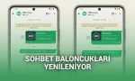 WhatsApp’ın Android beta 2.25.36.16 sürümünde mesaj baloncuklarının görünümü değişti.