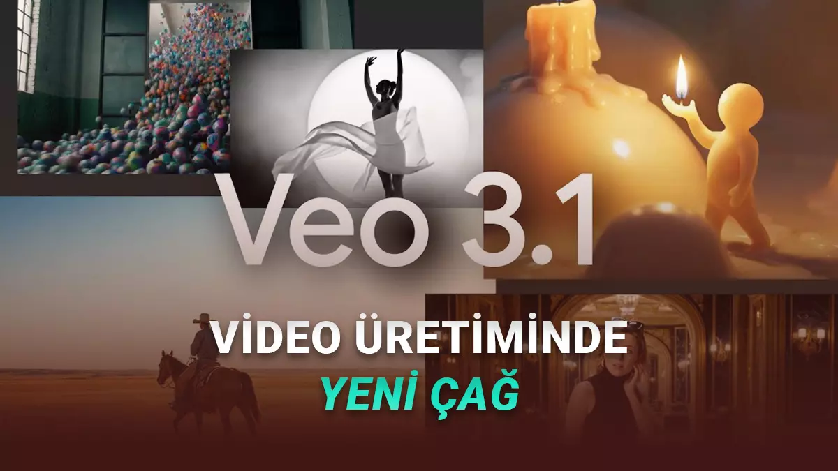 Google, video üretim aracı Veo 3.1'e bir dizi yeni özellik eklediğini duyurdu.