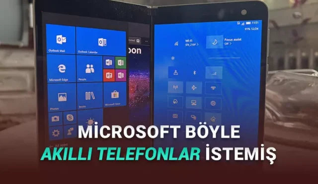 Microsoft'un akıllı telefonlar için geliştirdiği ancak hiçbir zaman yayımlamadığı Andromeda OS isimli işletim sistemi sızdırıldı.