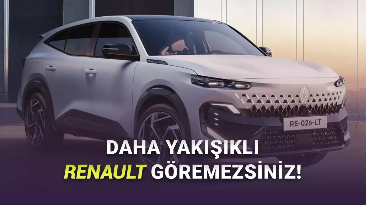 Renault, Bakıp Bakıp İç Çekeceğiniz E-SUV Otomobili Filante'yi Tanıttı
