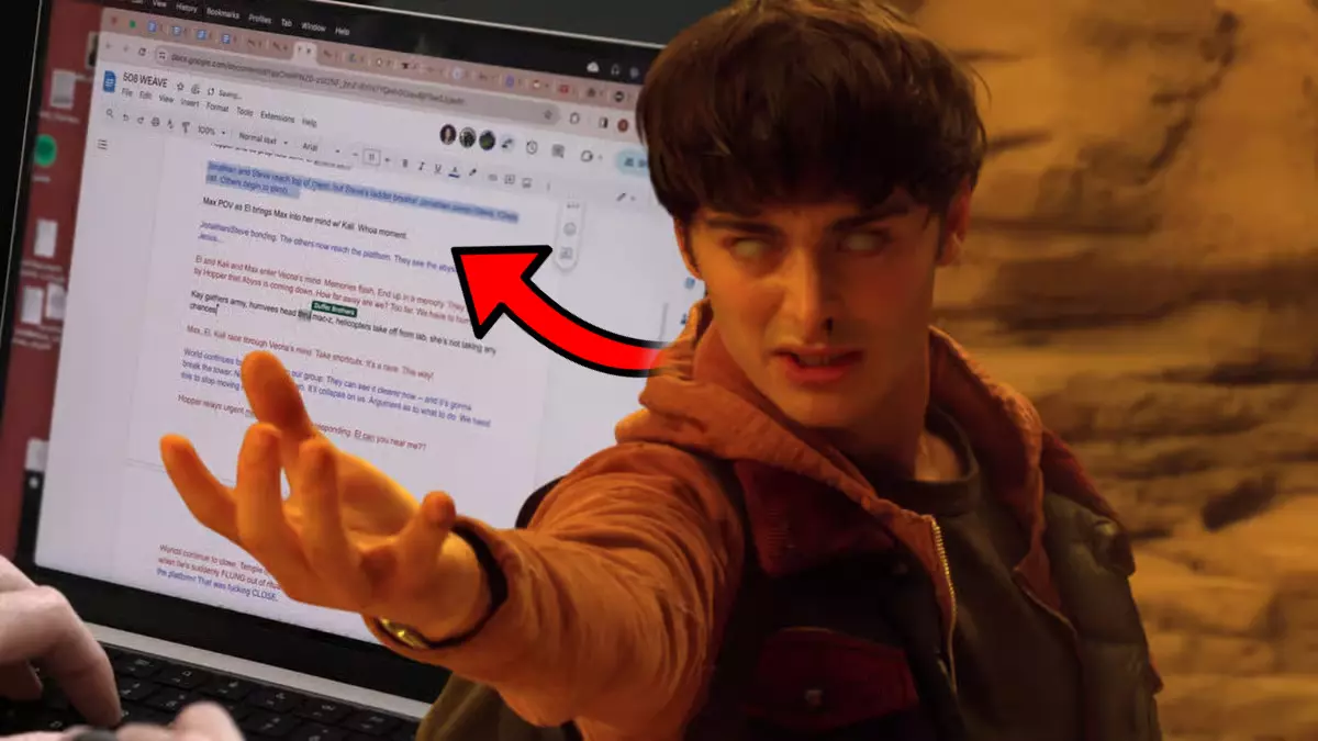 Stranger Things'in son sezonunun kamera arkasını içeren belgeselde yer alan bir sahne, senaryonun ChatGPT'yle yazılmış olabileceği iddialarını ortaya çıkardı.