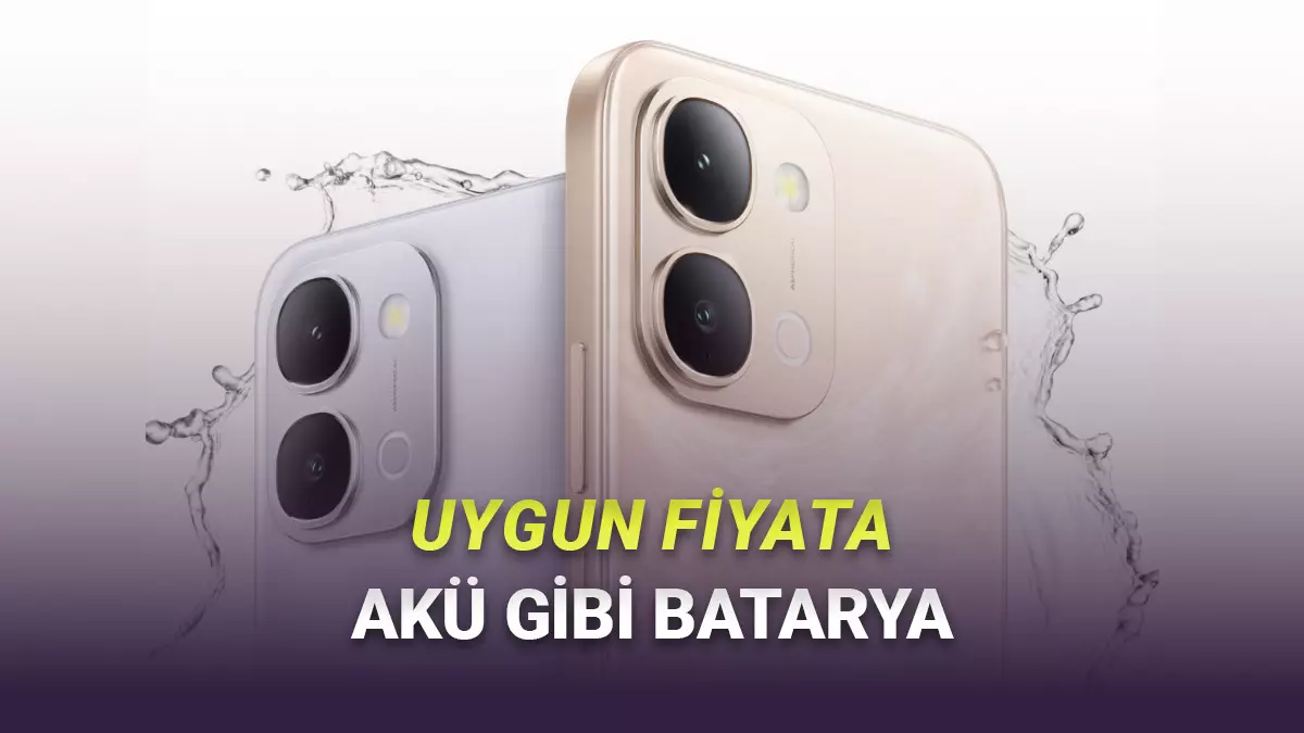Ucuza Uzun Pil Ömrü, 12 GB RAM Sunan Telefon vivo Y500i